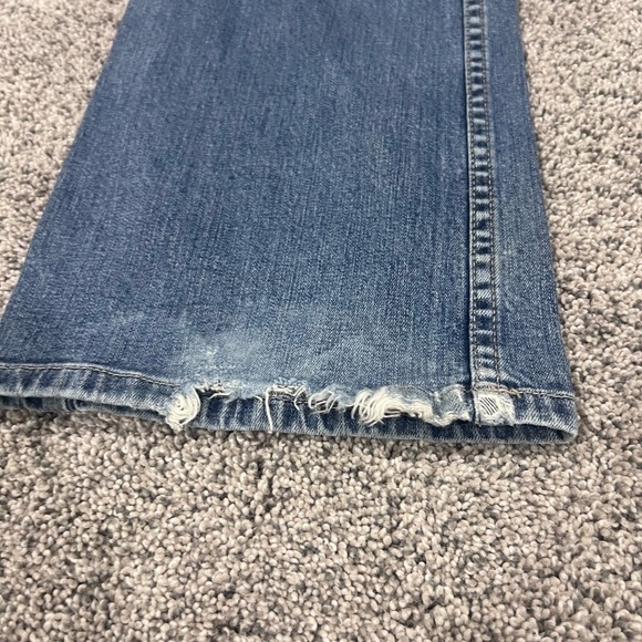 Harley Davidson 2007 Women’s Jeans 12 Long Embroidered Y2K VTG Denim Riding Pant - Picture 11 of 14